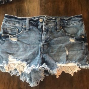 Vintage jean shorts
